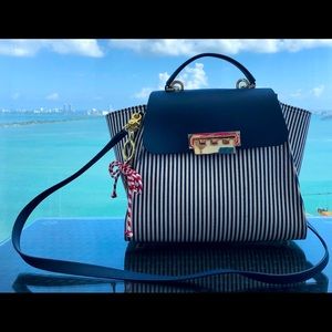 Zac by Zac Posen Eartha Iconic Soft Top Handle Handbag // (PREOWNED - VERY GOOD)